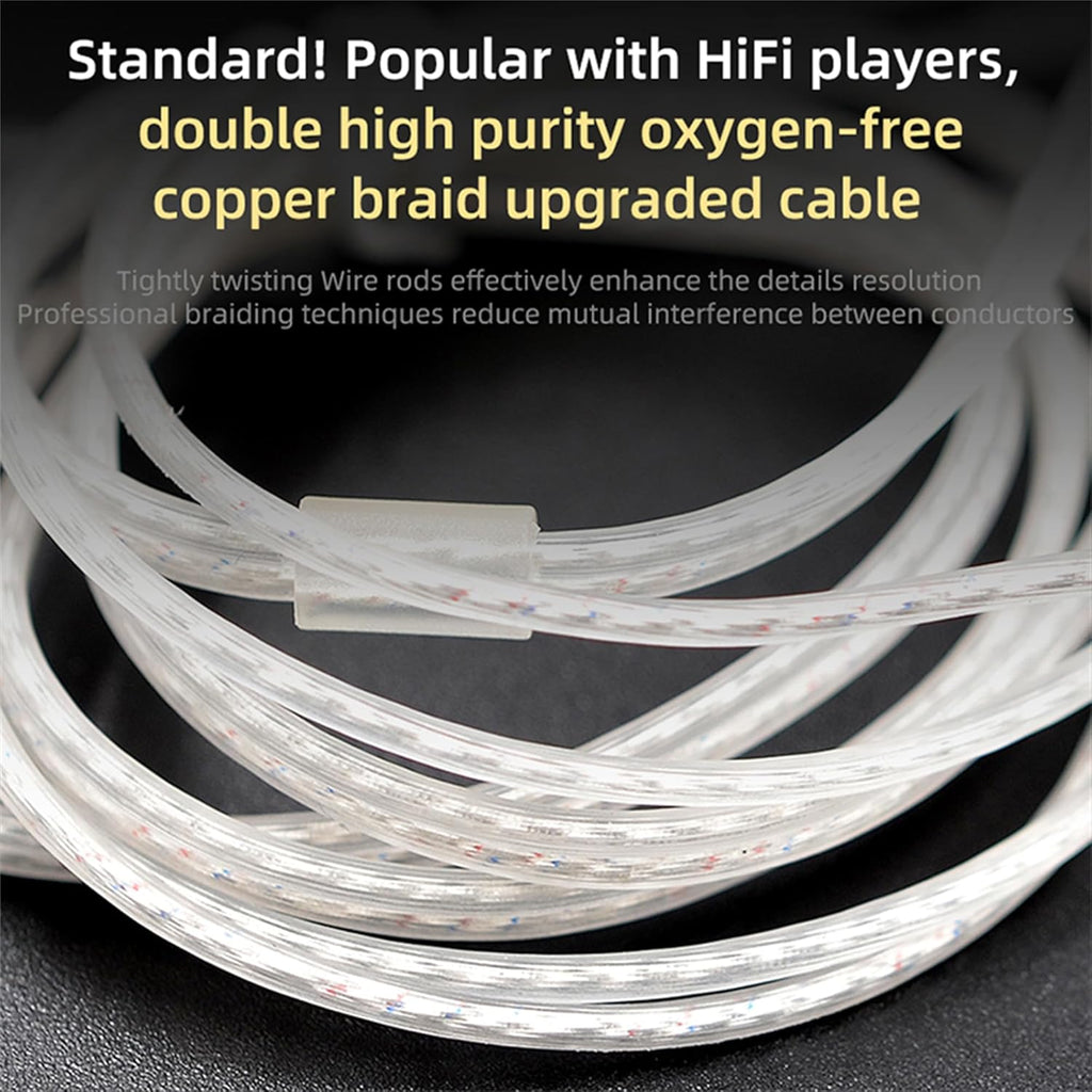 KZ ZSN PRO X High Fidelity In-Ear Monitor Headphones - Hybrid Dual Driver Earphones with Detachable Tangle-Free Cable for Gaming and Multimedia (Gold, Without Microphone)