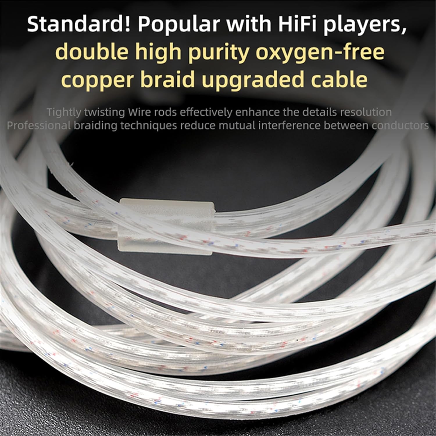 KZ ZSN PRO X High Fidelity In-Ear Monitor Headphones - Hybrid Dual Driver Earphones with Detachable Tangle-Free Cable for Gaming and Multimedia (Gold, Without Microphone)