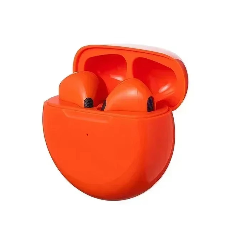 Pro 6 TWS Bluetooth Earphones Wireless Bluetooth Headset Noise Cancelling Earbuds with Mic Pro6 Wireless Headphones